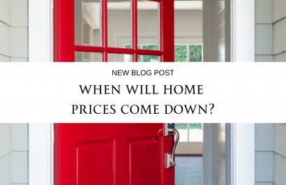 When Can Home Sellers Expect a Drop in Home Prices? | Soar Homes